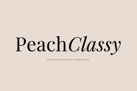 Police Peach Classy